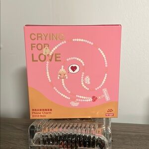 Pop Mart Crying for Love Phone Charm Blind Box (KISS KISS Devil Vers)